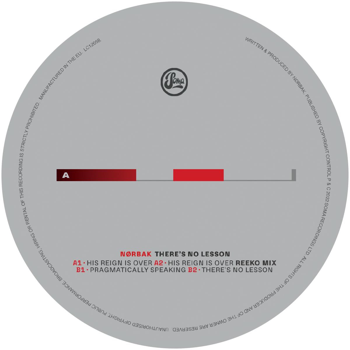 Nørbak (incl. Reeko remix) - There's No Lesson EP