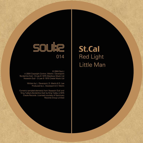 St.Cal - Red Light / Little Man [label sleeve]