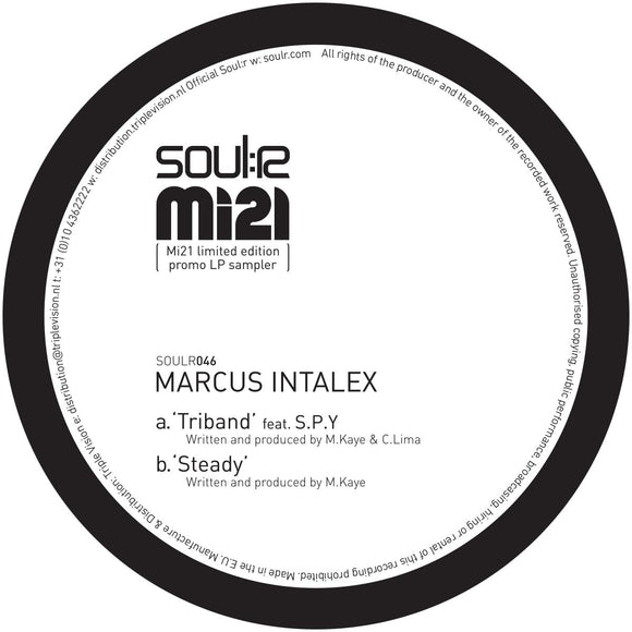 Marcus Intalex - Triband / Steady