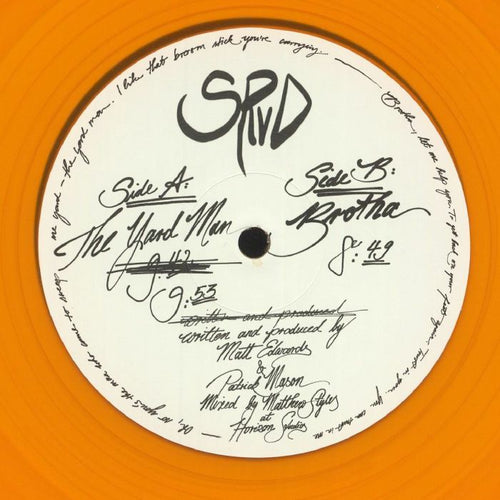 SRVD - Raw Files (transparent orange vinyl 12")
