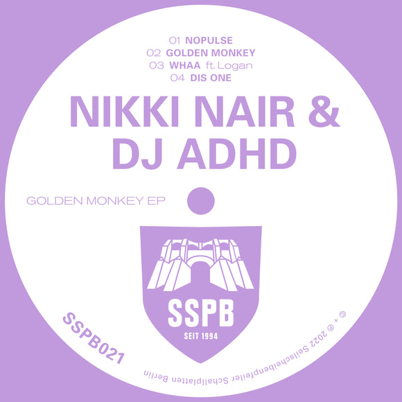 Nikki Nair & DJ ADHD - Golden Monkey EP