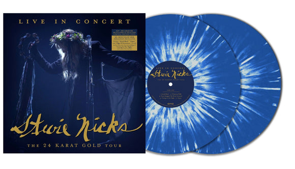 Stevie Nicks - Live In Concert The 24 Karat Gold Tour (Blue & White Splatter Vinyl - Limited Edition 2LP) (National Album Day 2021)