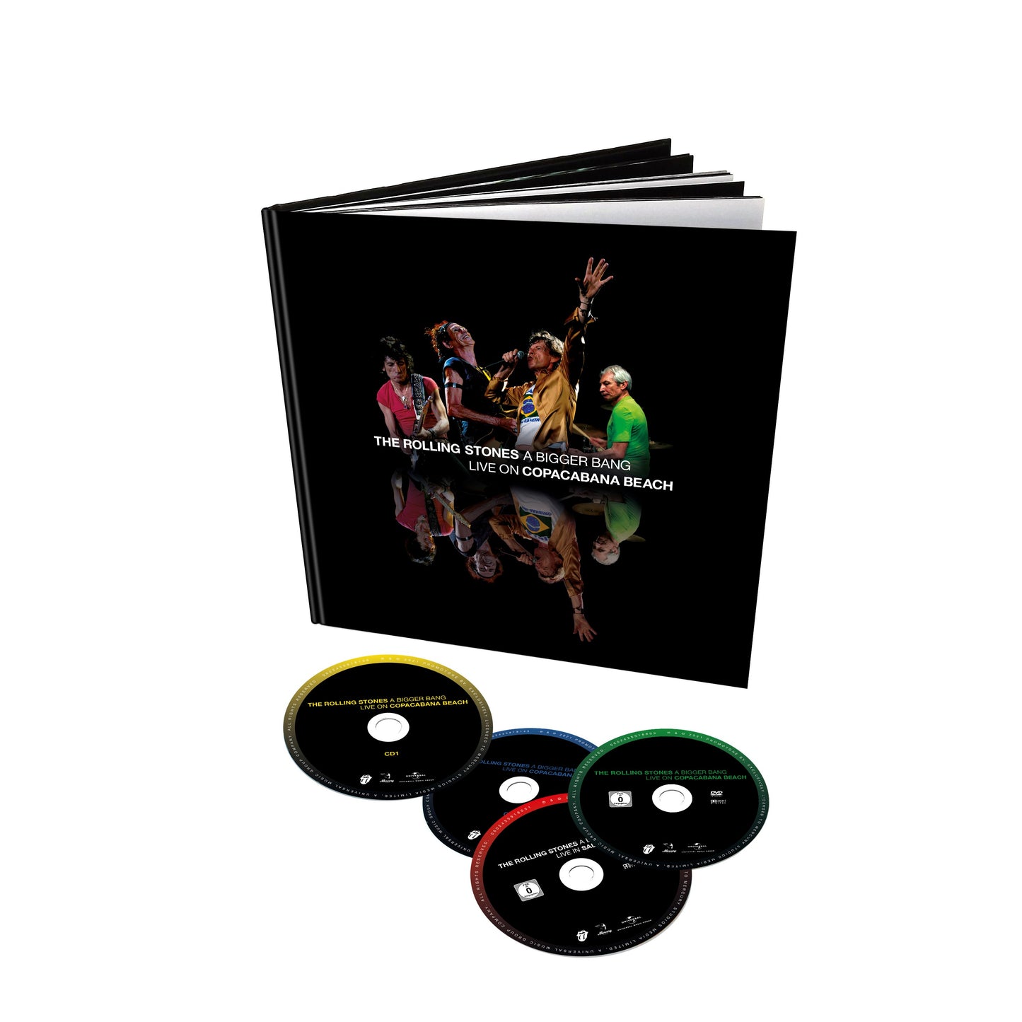 THE ROLLING STONES - A BIGGER BANG’ LIVE ON COPACABANA BEACH [DVD 4-disc Set Copacabana]