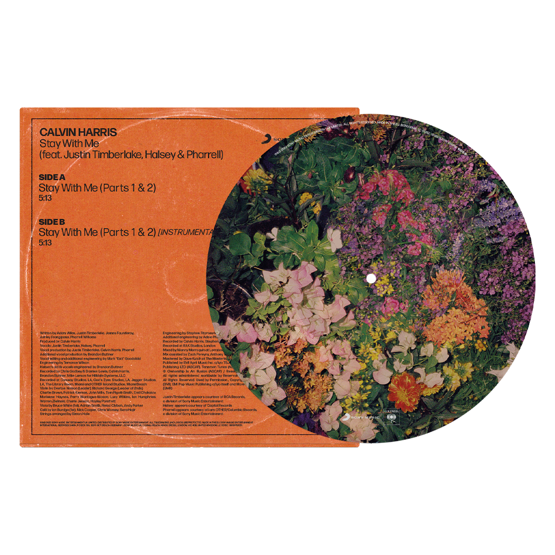 Calvin Harris - Stay With Me [Picture Disc Vinyl]