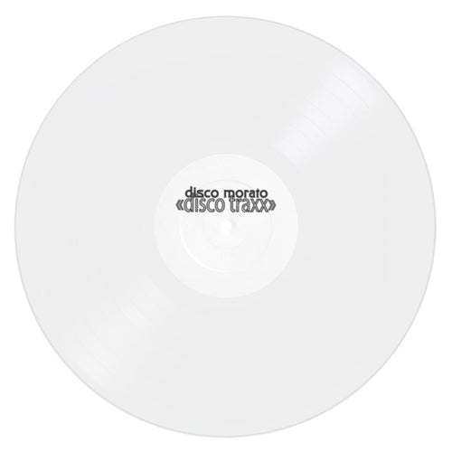 Disco Morato - Disco Traxx [solid white vinyl / 180 grams / hand-stamped]