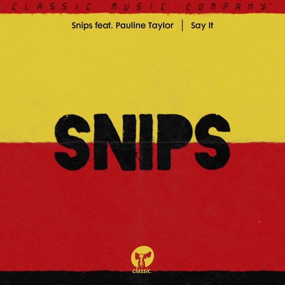 Snips featuring Pauline Taylor - Say It (Inc. Sandy Rivera Remix)