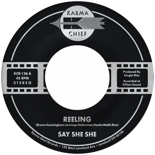 Say She She - Reeling / Don't You Dare Stop [Limited Metallic Green Vinyl 7"]