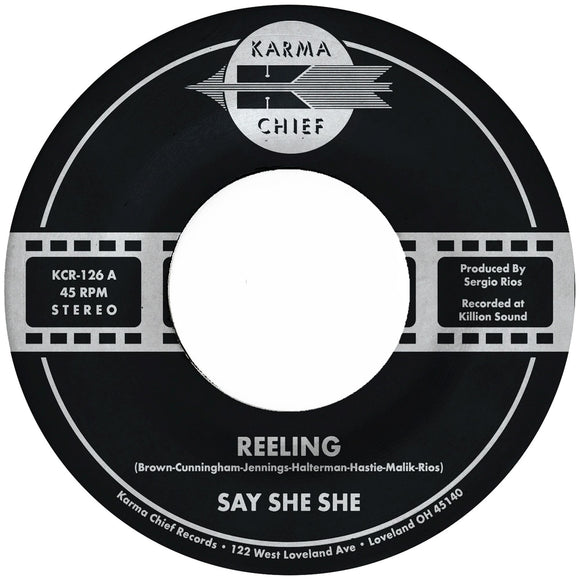 Say She She - Reeling / Don't You Dare Stop [Limited Metallic Green Vinyl 7