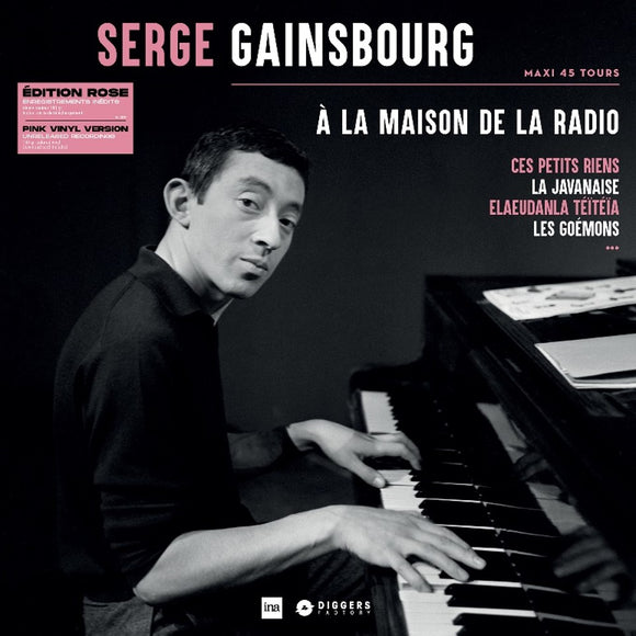 Serge Gainsbourg - A La Maison de la Radio (Pink vinyl reissue)