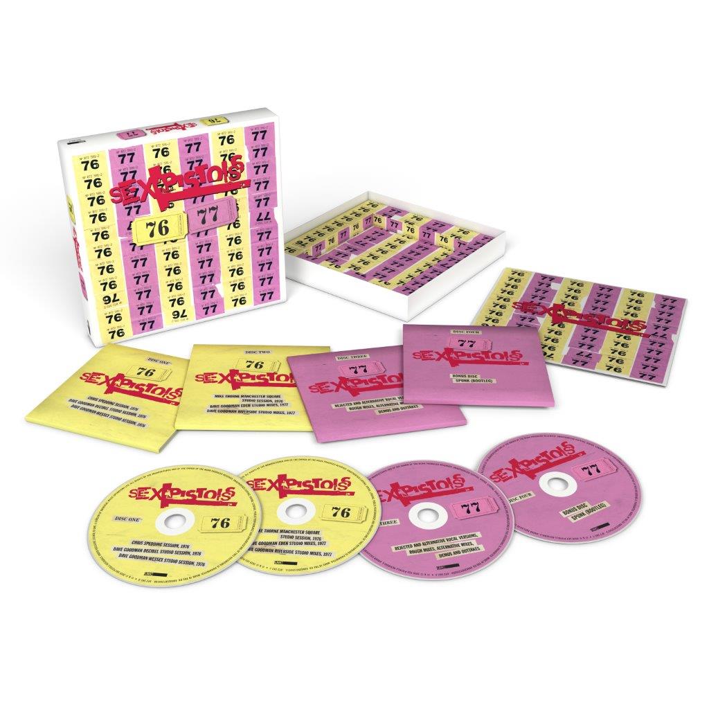 Sex Pistols - 76-77 [4CD]