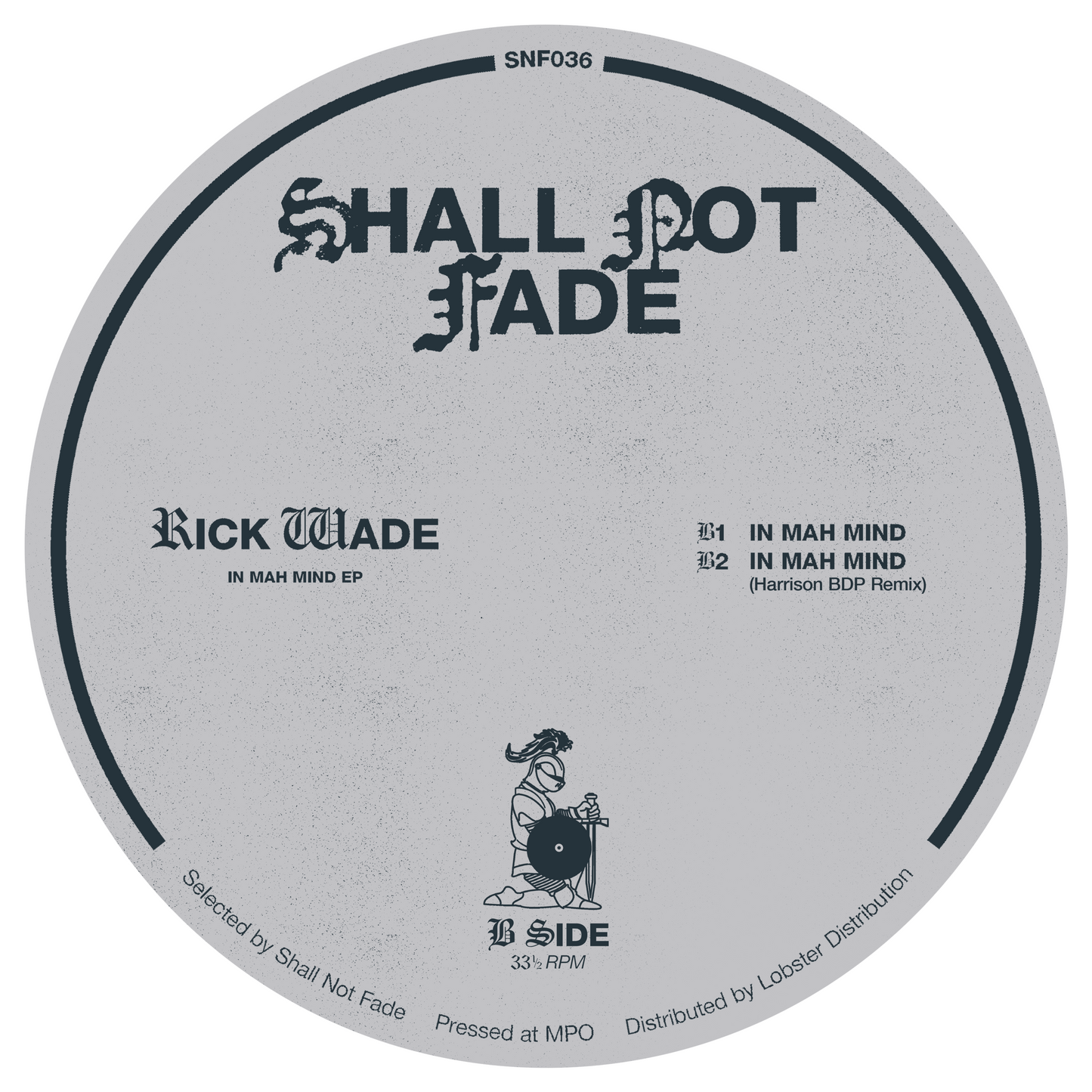 Rick Wade & Harrison BDP In Mah Mind EP