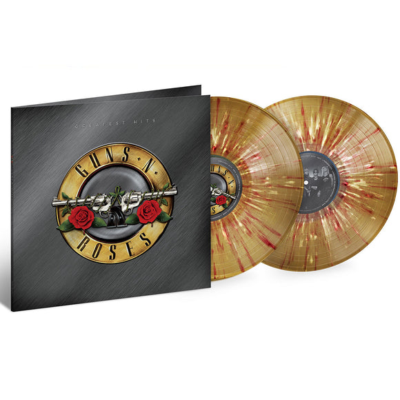 Guns N' Roses - Greatest Hits (Gold Vinyl With White & Red Splatter)