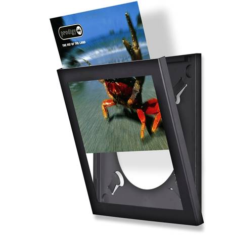Show And Listen Vinyl Display Frames - Black LP Flip Frame