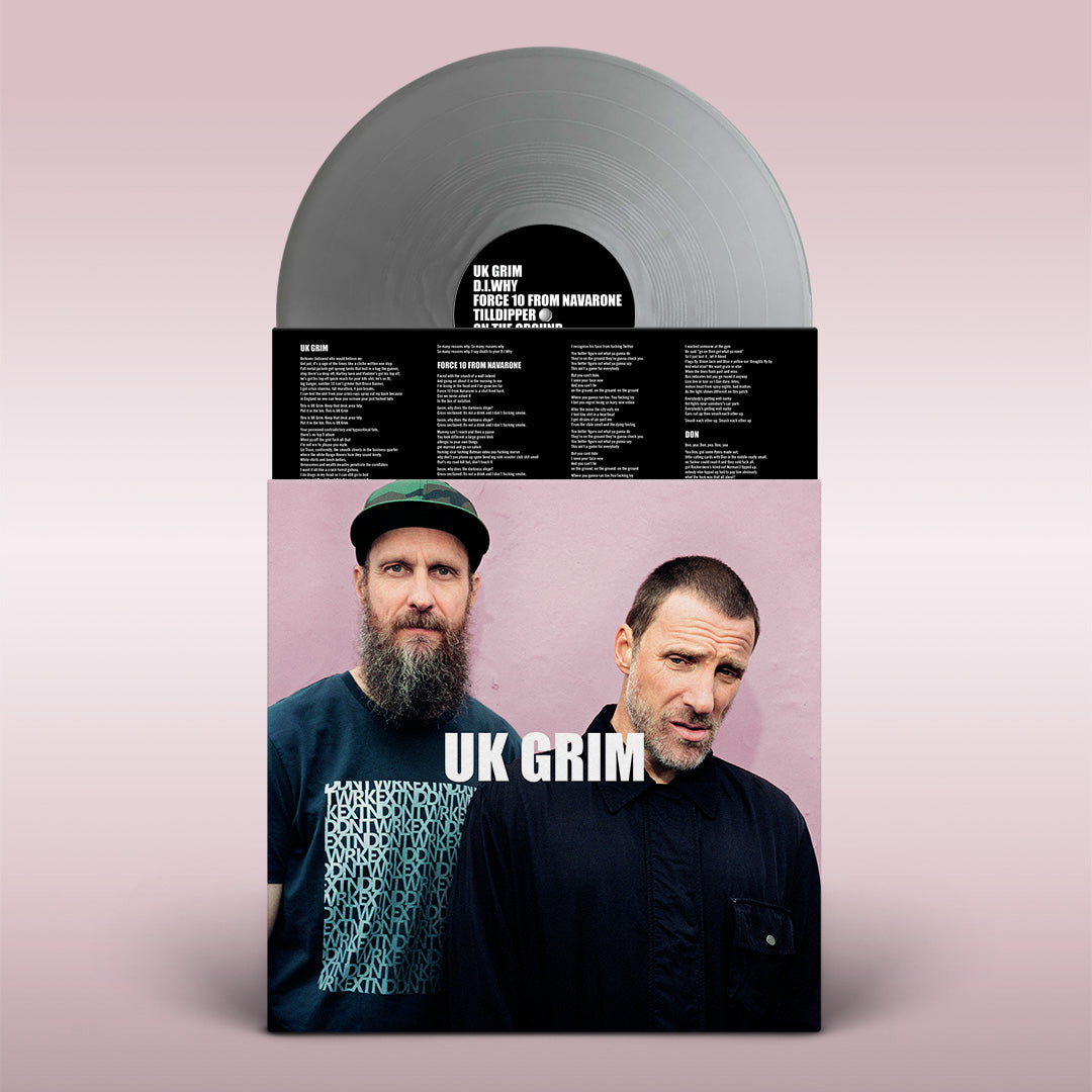 The Sleaford Mods - UK Grim [Silver Vinyl]