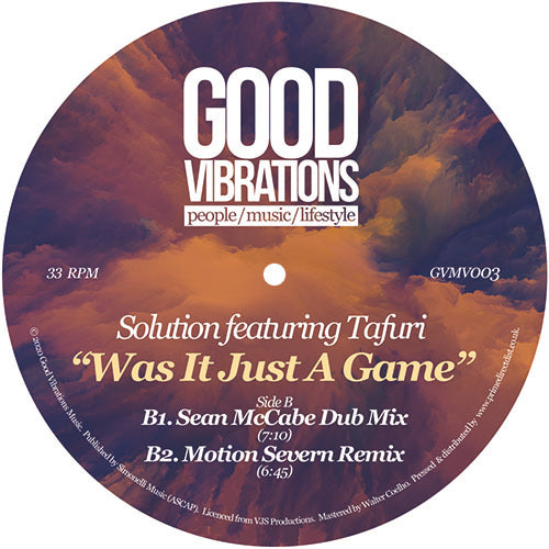 Solution Featuring Tafuri - Was It Just a Game