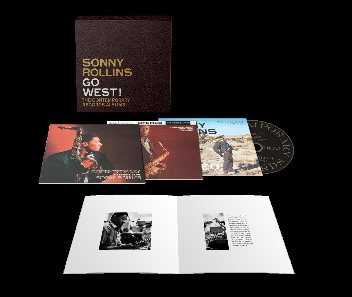 Sonny Rollins - Go West!: The Contemporary Records Albums [3CD]