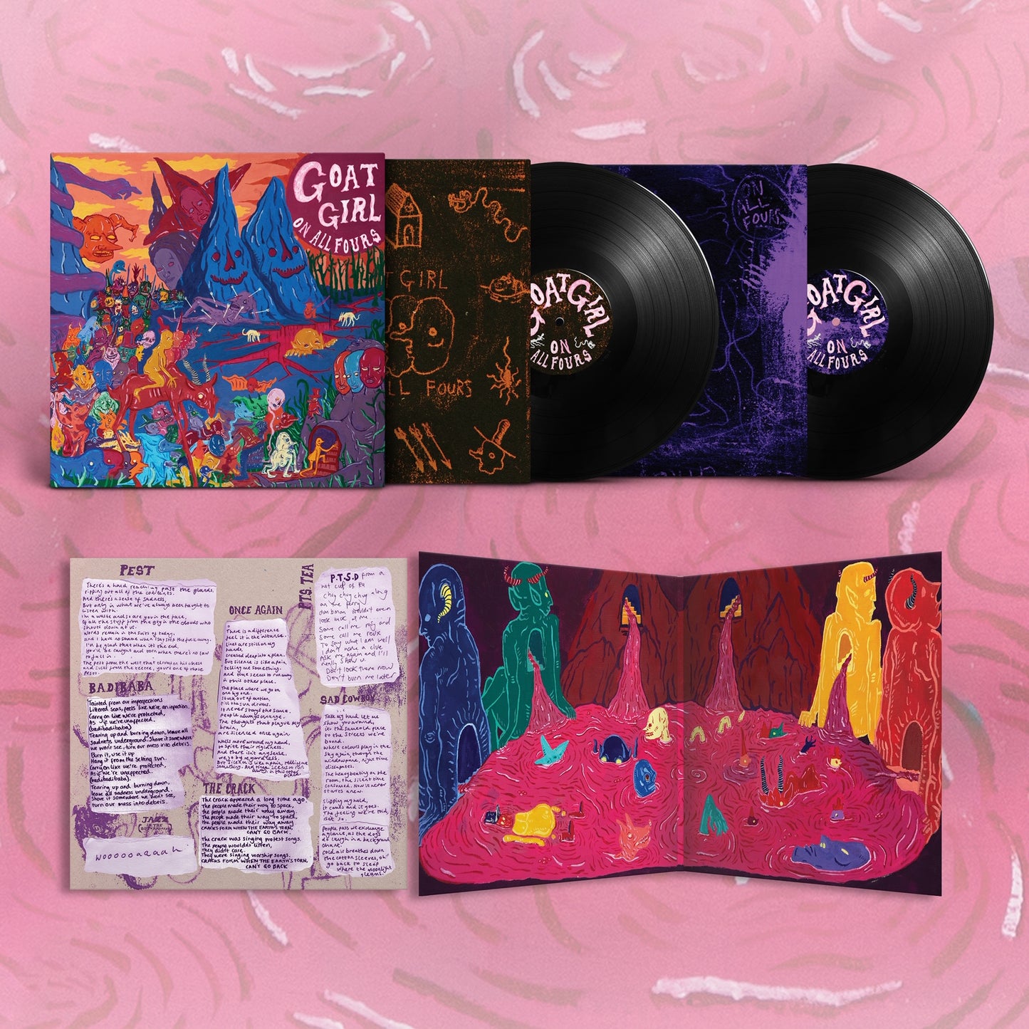 GOAT GIRL - On All Fours [2LP]
