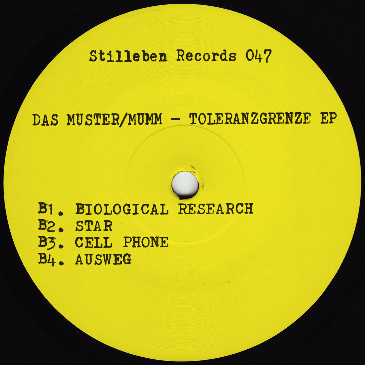 Das Muster / Mumm - Toleranzgrenze EP