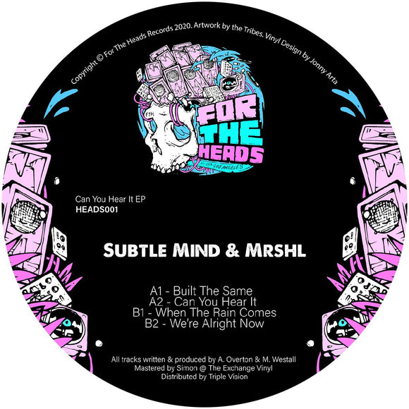 Subtle Mind & mrshl - Can You Hear It EP