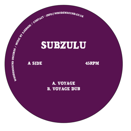 Subzulu - Voyage / Dub