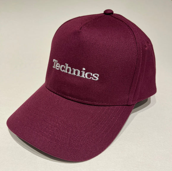 Technics Baseball Cap - Burgundy