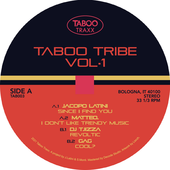 Various Artists - Taboo Tribe Vol. 1
