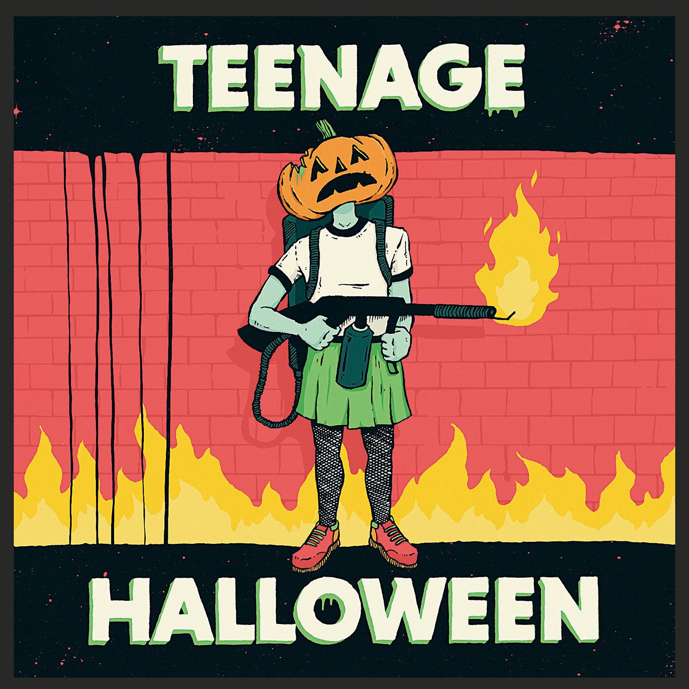 TEENAGE HALLOWEEN - TEENAGE HALLOWEEN (Orange/Black Vinyl)