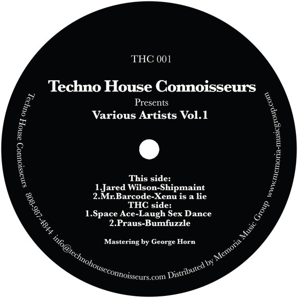 Various Artists - Techno House Connoisseurs 001 [vinyl only]