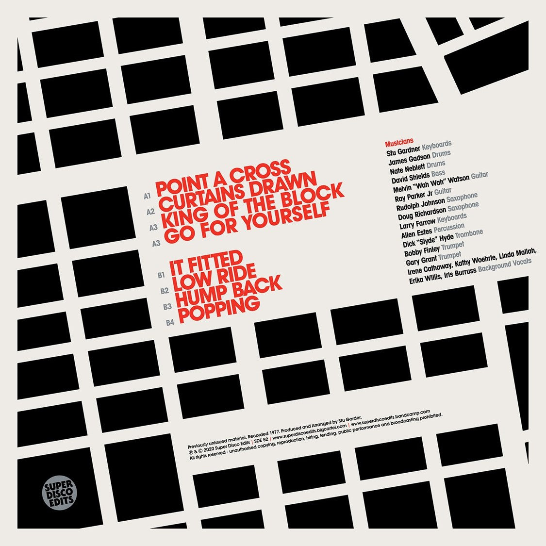 Stu GARDNER - The Two Block Hero: An Original TV Soundtrack (Soundtrack)