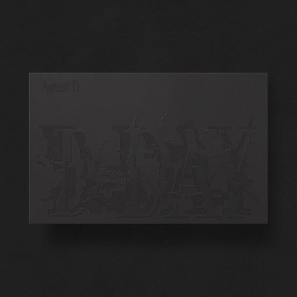Agust D (Suga of BTS) - D-DAY [Version A] (CD)
