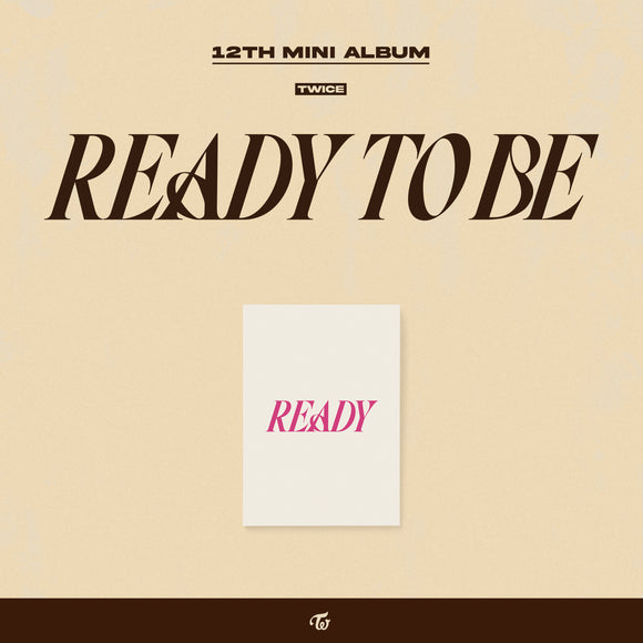 TWICE - READY TO BE (READY ver.) [CD]