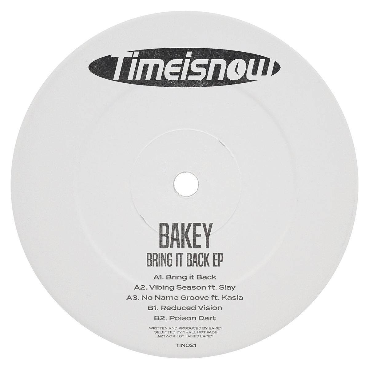 Bakey - Bring It Back EP [label sleeve]
