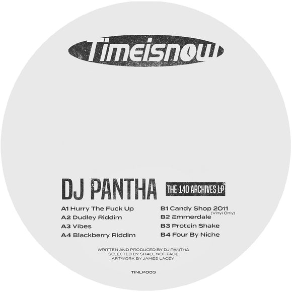 DJ Pantha - The 140 Archives LP [label sleeve]