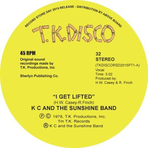 KC & THE SUNSHINE BAND - I Get Lifted (Record Store Day 2015)