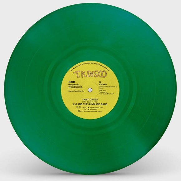 K C & The Sunshine Band - I Get Lifted - Todd Terje Edit (Green Vinyl Repress)