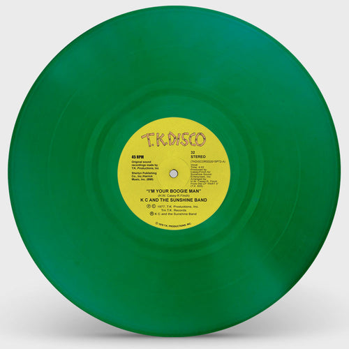 KC & THE SUNSHINE BAND - I'm Your Boogie Man (green vinyl 10")