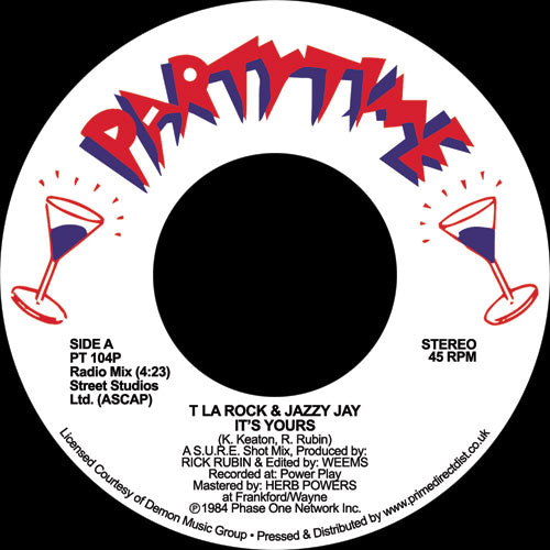 T LA Rock & Jazzy Jay - It's Yours