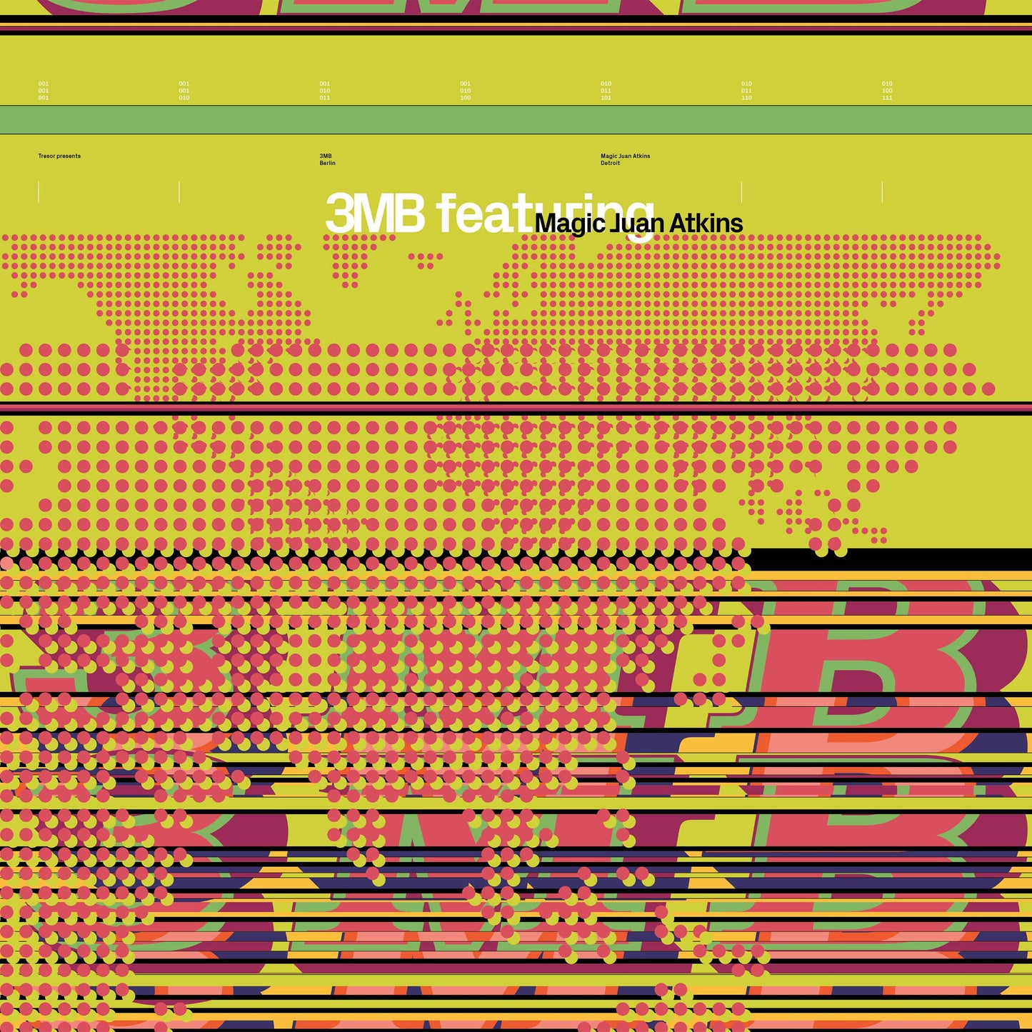 3MB feat Magic Juan Atkins - 3MB feat Magic Juan Atkins [2LP]