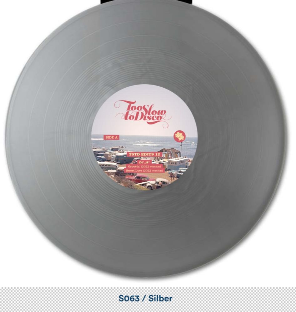 DJ "S" - Too Slow To Disco Edits 12 (lim. colored Vinyl)