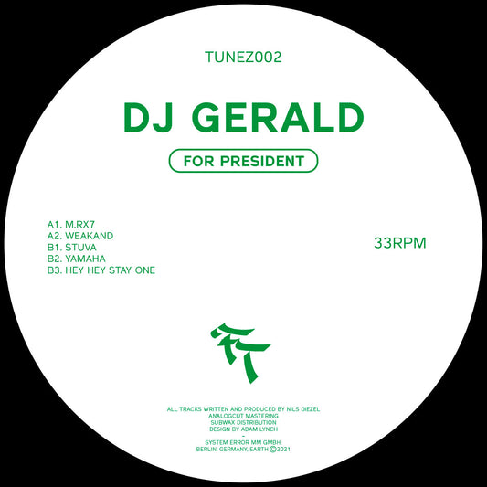 DJ Gerald aka Himalaya Juice Culture - For President