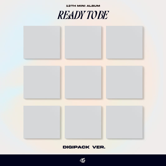 TWICE - READY TO BE (Digipack Ver.)