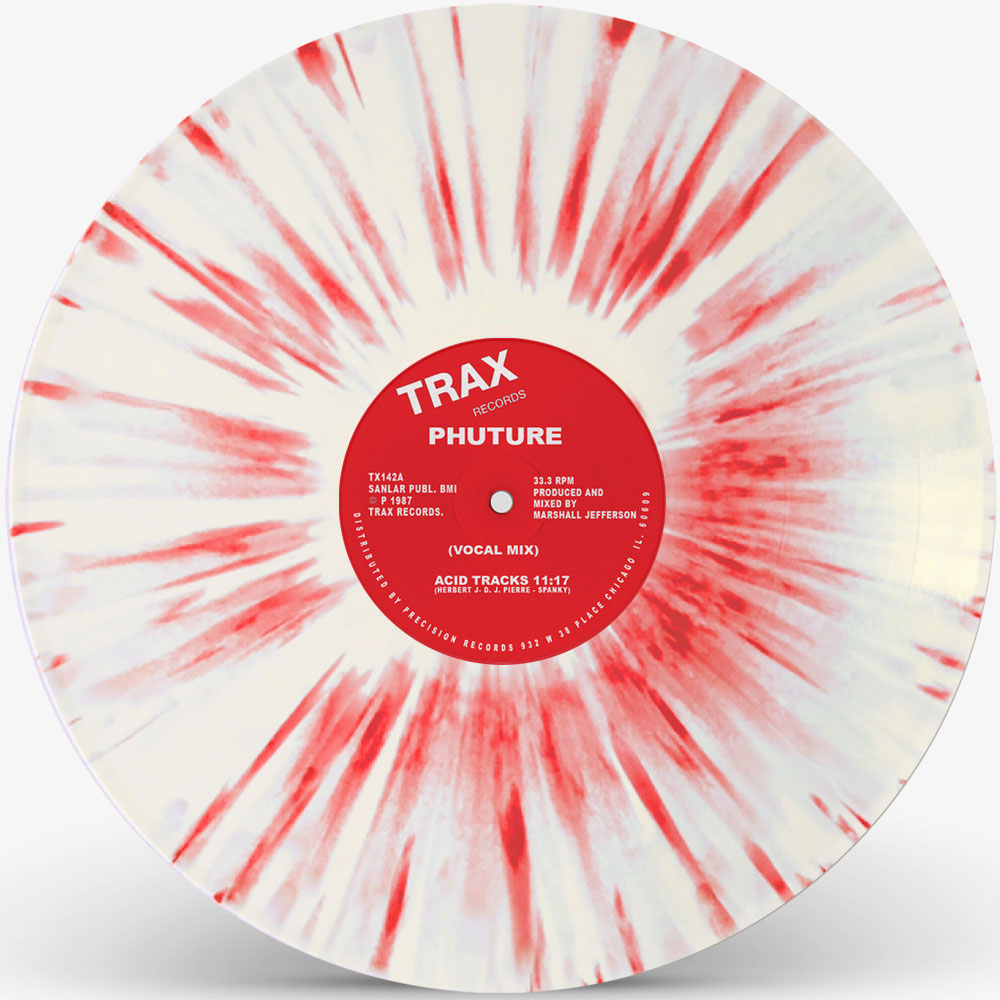 Phuture - Acid Tracks (Limited Splattered Vinyl Repress)