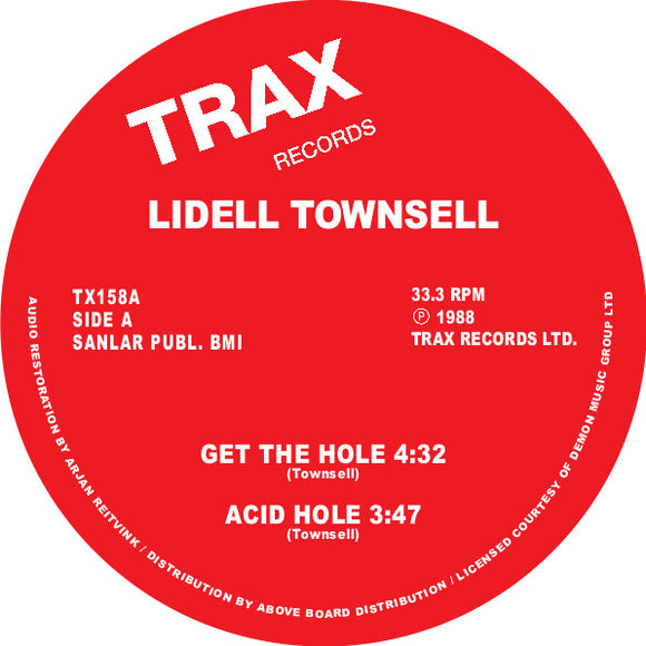 Lidell TOWNSELL - Get The Hole (remastered)