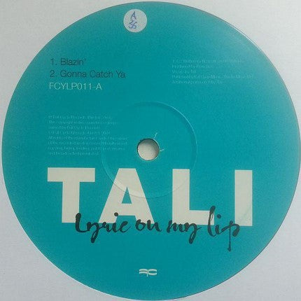 Tali - Lyric On My Lip - DOUBLE VINYL