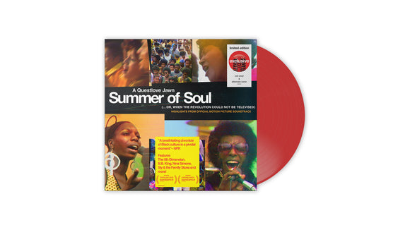 Various Artists - Summer of Soul (…Or, When The Revolution Could Not Be Televised) Original Motion Picture Soundtrack [Apple Red LP]