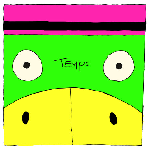 Temps - Party Gator Purgatory [Neon Pink & Neon Green vinyl]