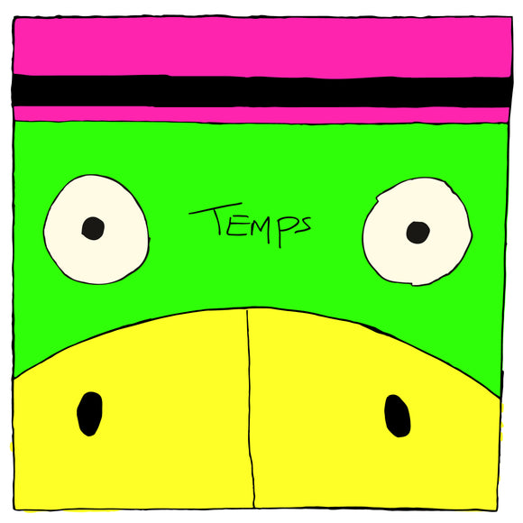 Temps - Party Gator Purgatory [Neon Pink & Neon Green vinyl]