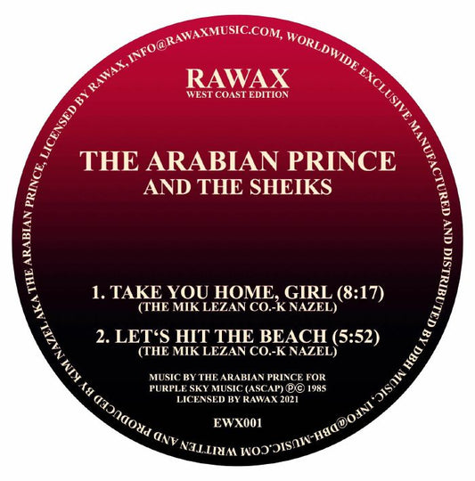 The Arabian Prince And The Sheiks -Take You Home Girl/ Innovator