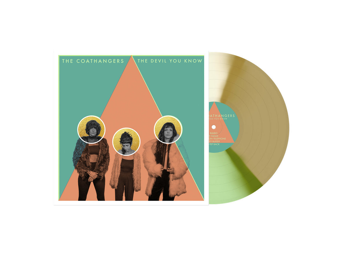 The Coathangers - The Devil You Know (Gold/Bone/Double Mint Vinyl)