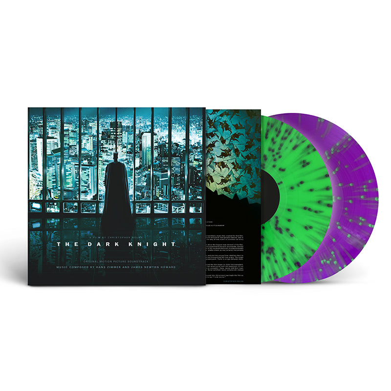 Hans Zimmer & James Newton Howard - The Dark Knight (Original Motion Picture Soundtrack) [2LP Neon Green and Violet Splatter]